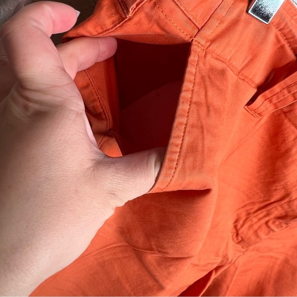 Talbots Orange Stretch Shorts - Picture 5 of 6